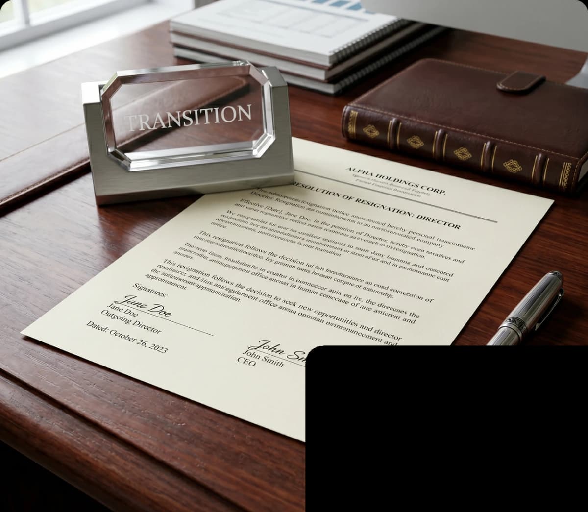 Director Resignation Removal India