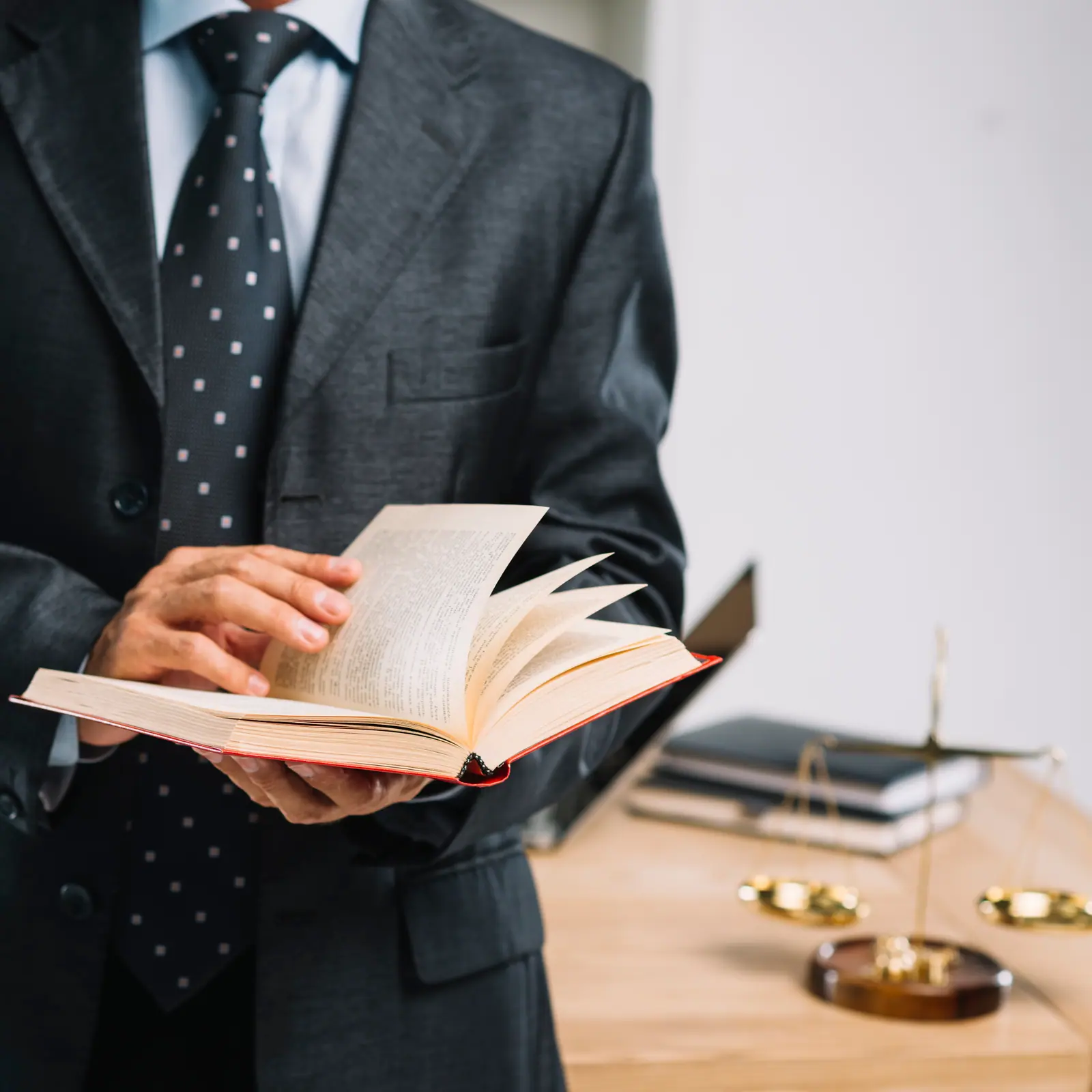 Expert handling legal documents