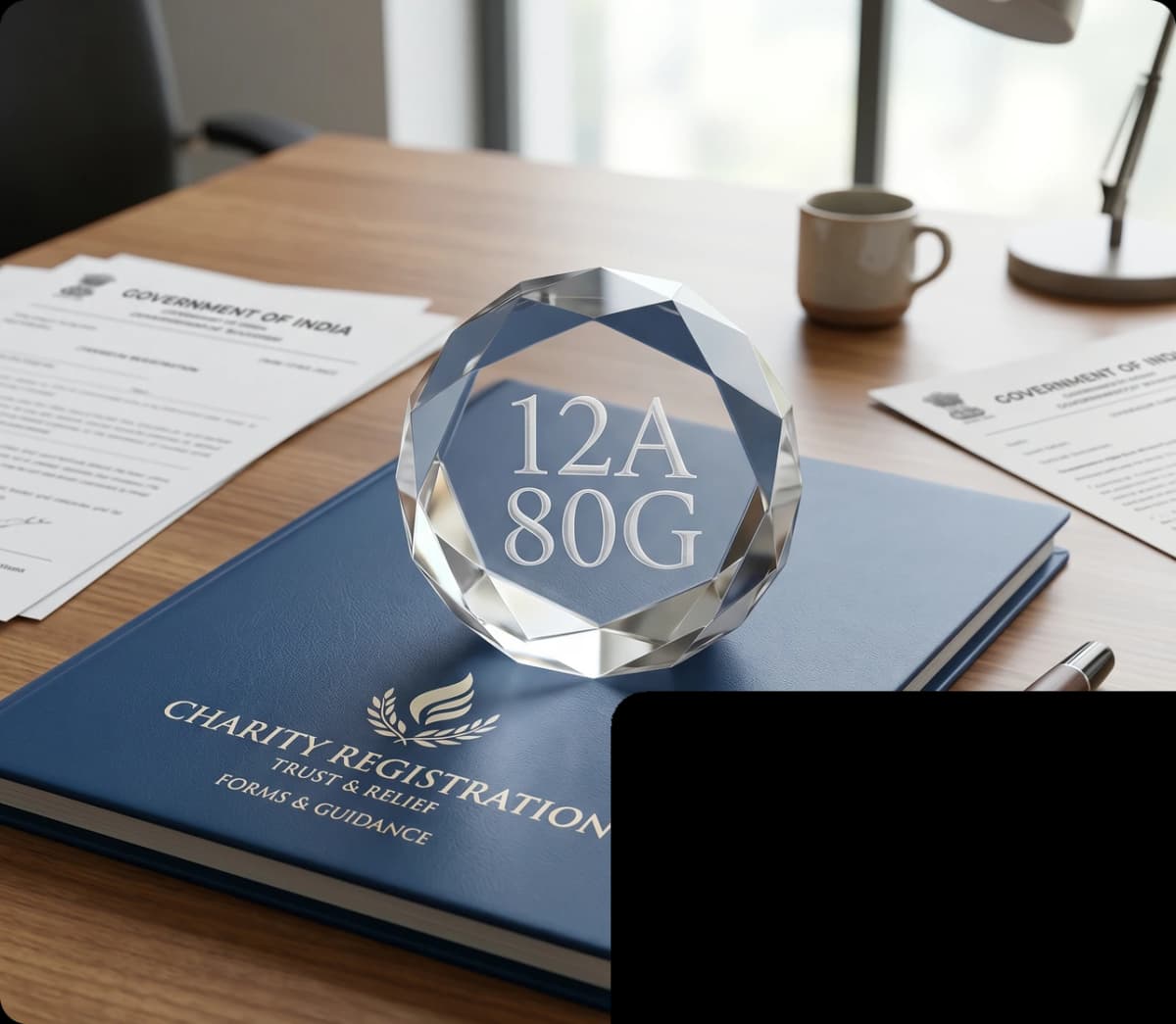 12A and 80G Registration for NGO Trust Society